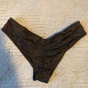 Victoria Secret black cheeky bikini bottoms